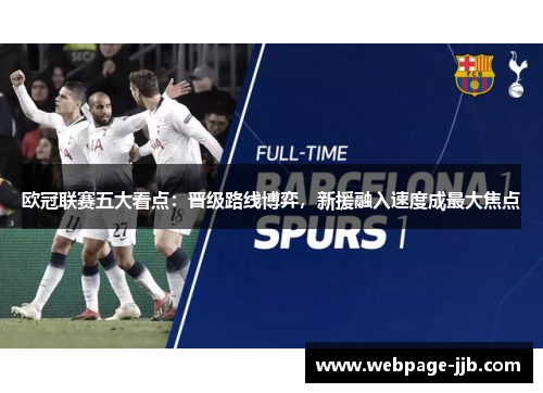 欧冠联赛五大看点：晋级路线博弈，新援融入速度成最大焦点